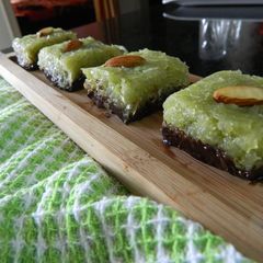 A picture of Chocolate and Bottle Gourd Fudge.