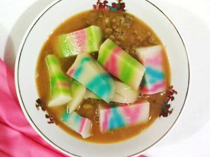 Langkah Mudah untuk Menyiapkan Bubur Kacang Hijau with Lapis Pepe Hunkwe, Lezat Sekali