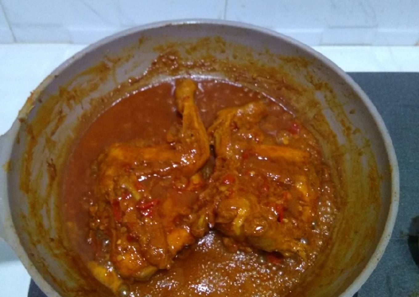 Ayam panggang kecap bumbu kemiri