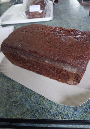 Una foto de Budín de chocolate húmedo <3