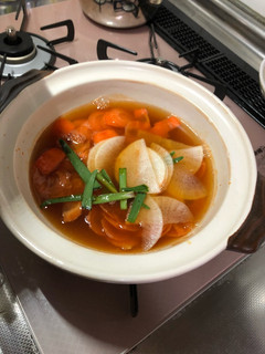A picture of Nabe Kimchi.