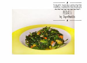 Foto resep Tumis daun kenikir pedass