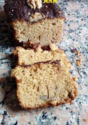 Una foto de Budín de harina de arroz y mandioca con nueces sin tacc