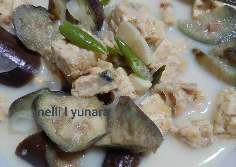 Bahan Tempe Terong Gulai | Bahan Membuat Tempe Terong Gulai Yang Sedap