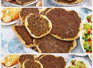 صورة لوصفة لحم بالعجين 🍗🥙🥗