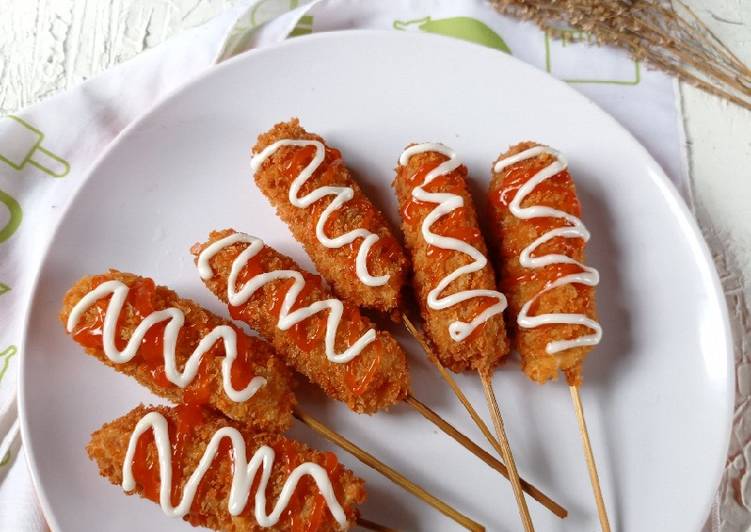 Easiest Way to Cook Delicious Corndog sosis