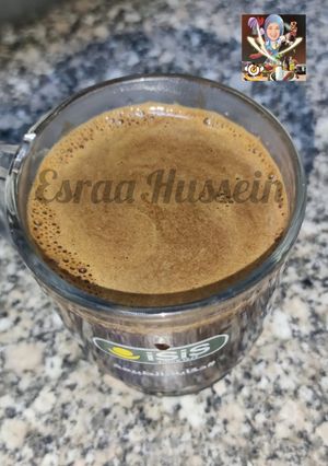 صورة لوصفة قهوة تركي بالشوكولاتة سبريد