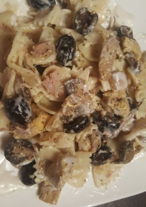 Une photo de Salade de pâte au Poulet et au Thon 😋