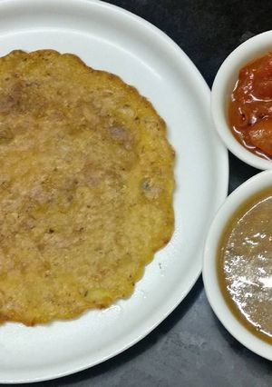 A picture of Gobhi cheela.
