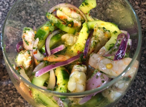 Una foto de Aguachile a la Glory
