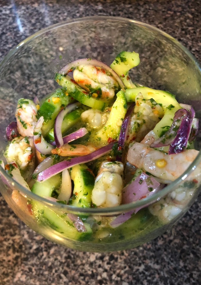 Una foto de Aguachile a la Glory