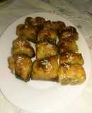 Baklava dulce árabe