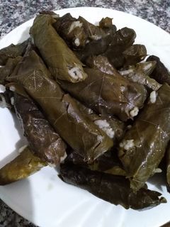 صورة لوصفة ورق عنب (دوالي)
