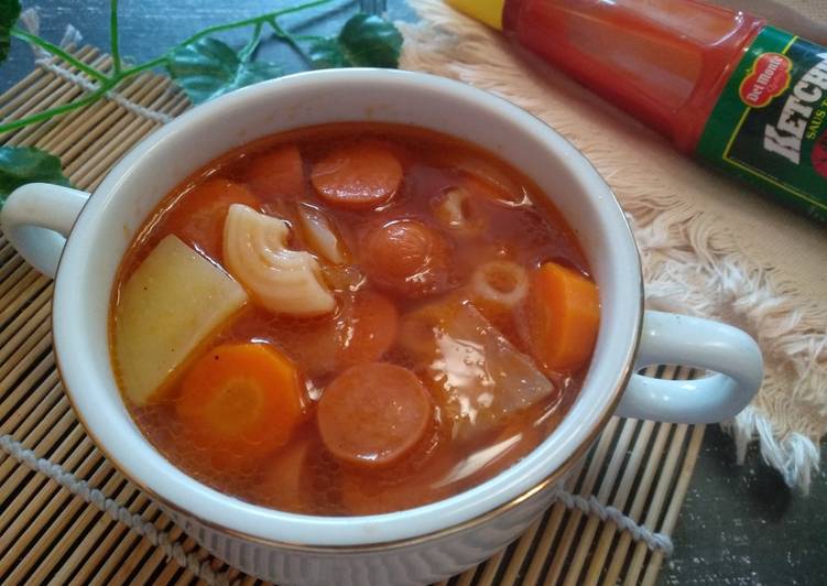 Langkah Mudah untuk Menyiapkan Sup Merah Tombo Kangen Anti Gagal