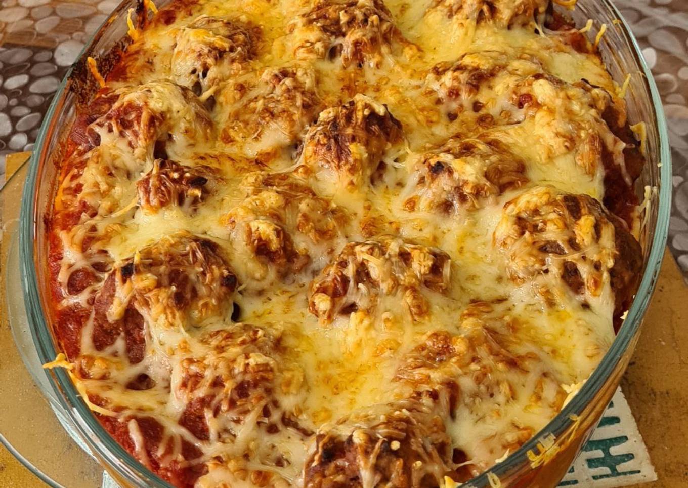 Gratin de boulettes