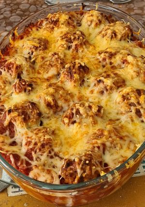 Une photo de Gratin de boulettes