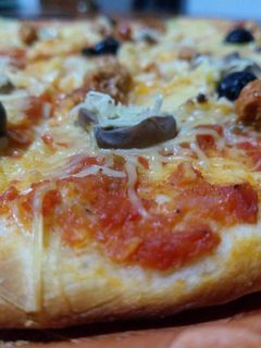 صورة لوصفة بيتزا 🍕🍕🍕🍕🍕