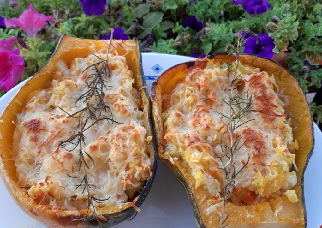 Calabaza rellena