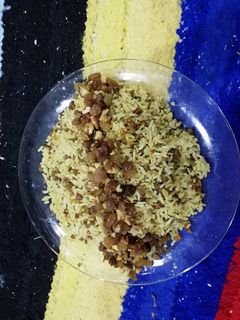 عکسی از دستور عدس پلو