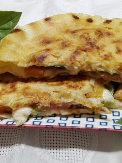 Una foto de Bocadillo Caprese