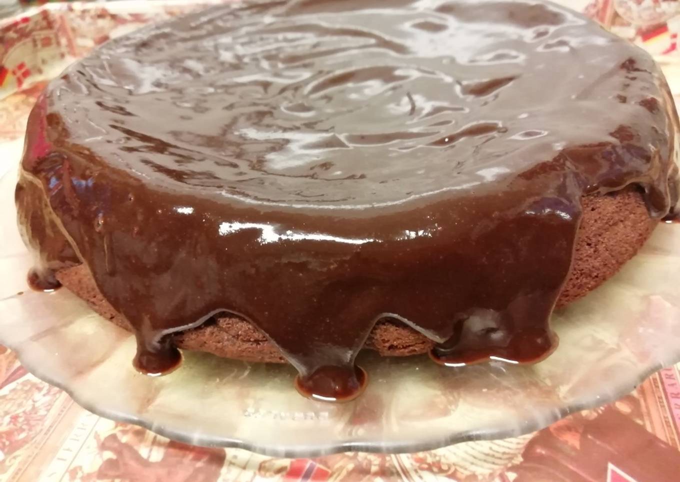 Bizcocho de chocolate jugoso en thermomix 🍫