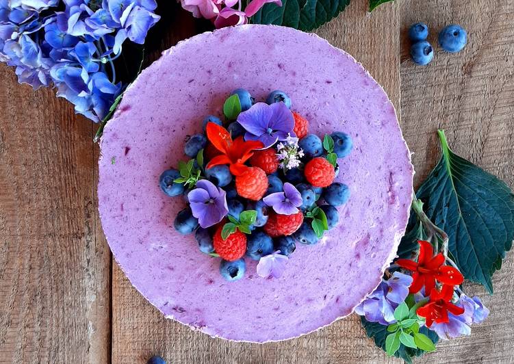 Cheesecake ai mirtilli