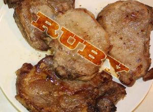 Une photo de Du porc à la poêle avec le Nuoc Mam