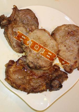 Une photo de Du porc à la poêle avec le Nuoc Mam