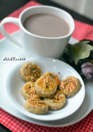 Foto resep Garlic Cheese Cookies