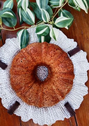 Una foto de Bizcocho de chocolate y moscatel