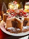 Estrela de Natal com Pandoro al Tiramisu