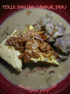 Foto resep 099. Terik Daging Sapi Tahu