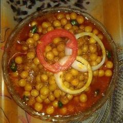 A picture of Dry matar masala.