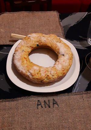 Una foto de Pan de zanahoria y pasas de uva