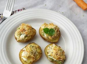 Foto resep Baked pottato broccoli&riccota