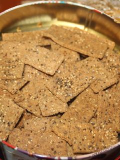 Una foto de Galletas crujientes de semillas