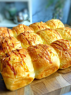Foto resep Pullapart Garlic bread with cheese