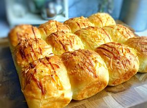 Foto resep Pullapart Garlic bread with cheese