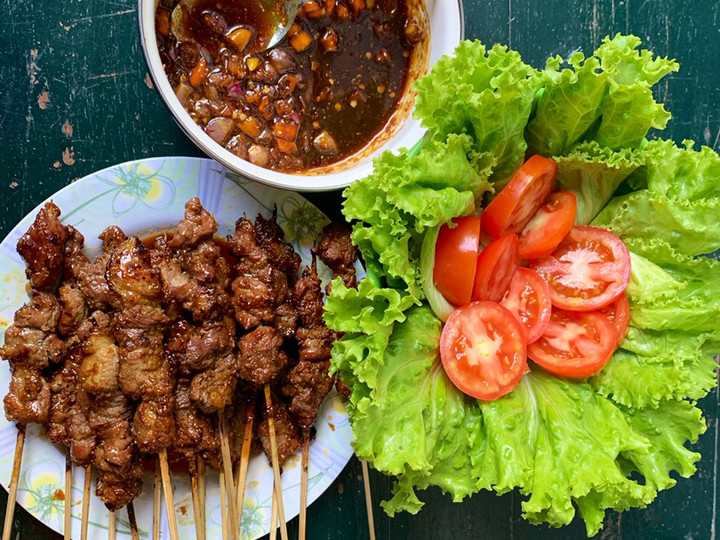 Ini dia! Resep buat Sate sapi yang istimewa