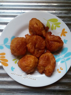 A picture of Plaintain puff puff.