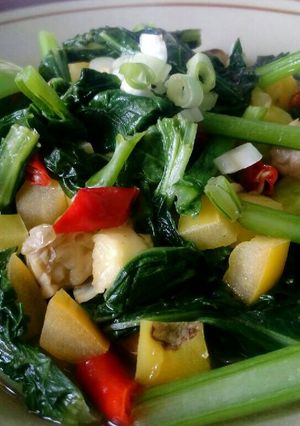 Foto resep Oseng sawi ijo simpel