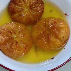 A picture of Bangali Moong Dal Pitha.