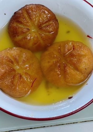A picture of Bangali Moong Dal Pitha.