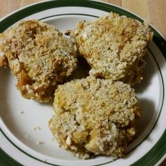 A picture of Baked tuna cakes.