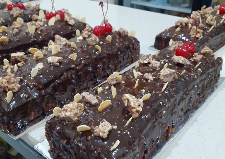 Cara Gampang Menyiapkan Brownies bembeng kukus, Sempurna