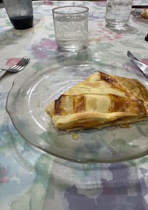 Una foto de Tarta de jamón y queso