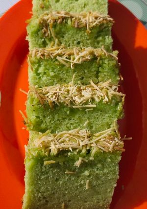 Foto resep Bolu tape pandan