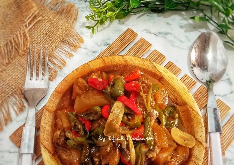Recipe: Yummy Kikil Cabe Hijau