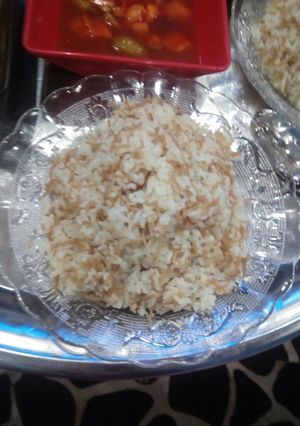 صورة لوصفة رز بشعيريه