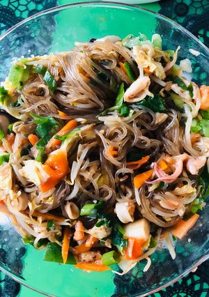 Foto resep Japchae Seafood Korea